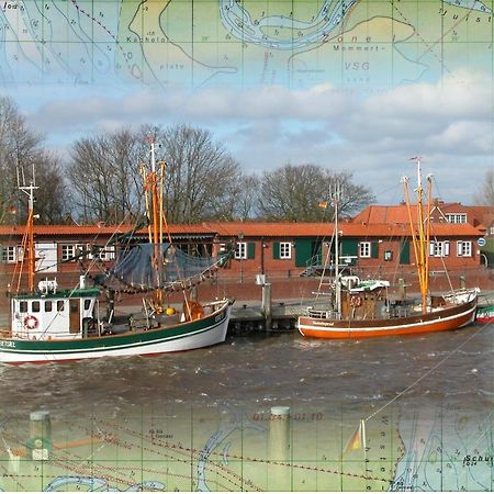 Oltmanns Ferienhaus Bummert Am Hafen Greetsiel Esterno foto