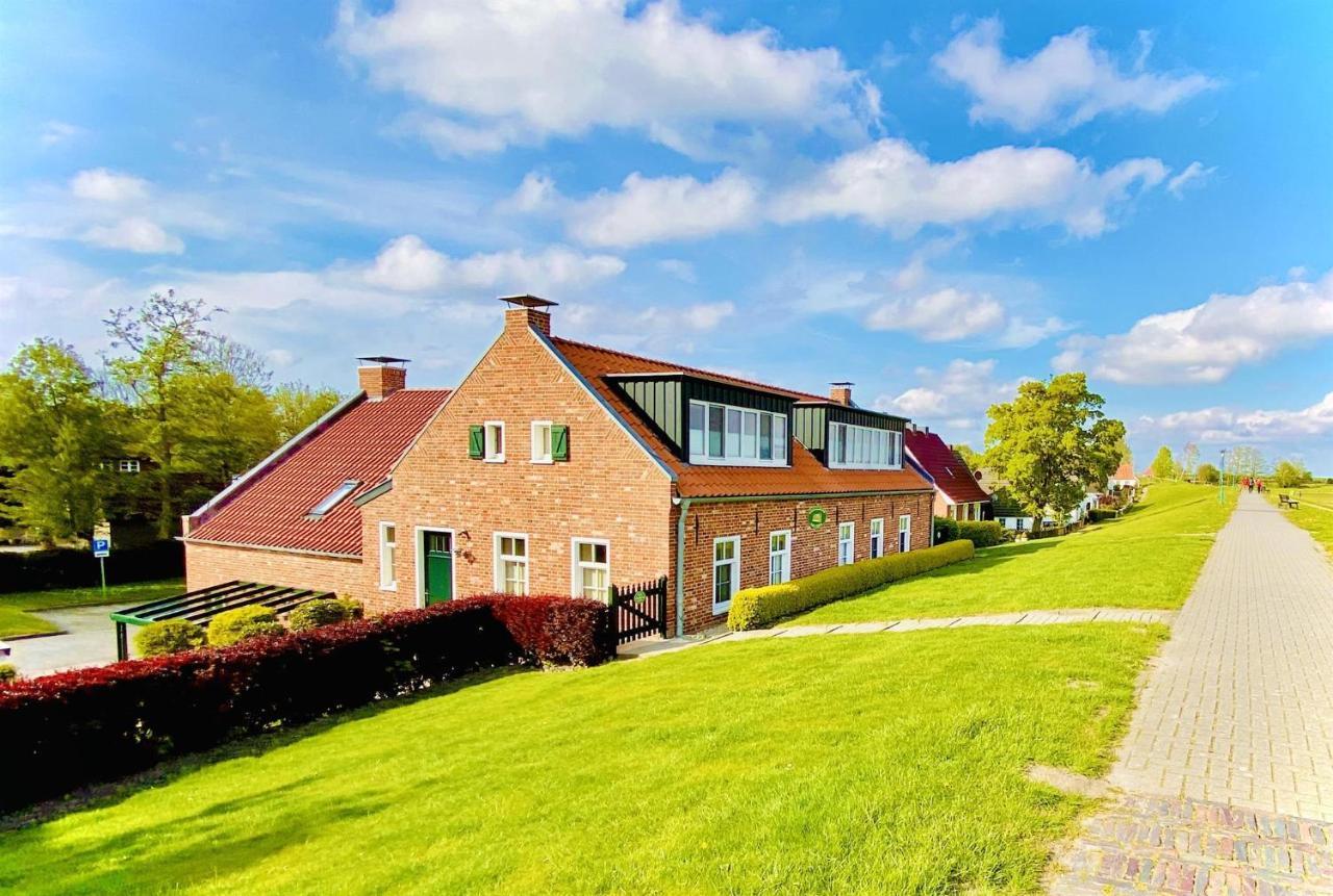 Oltmanns Ferienhaus Bummert Am Hafen Greetsiel Esterno foto