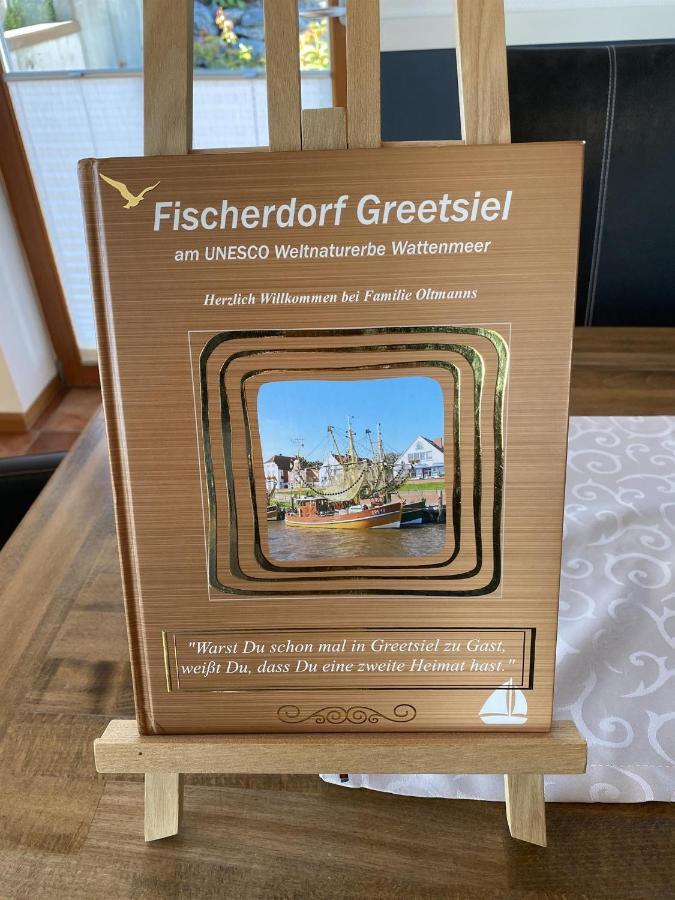 Oltmanns Ferienhaus Bummert Am Hafen Greetsiel Esterno foto