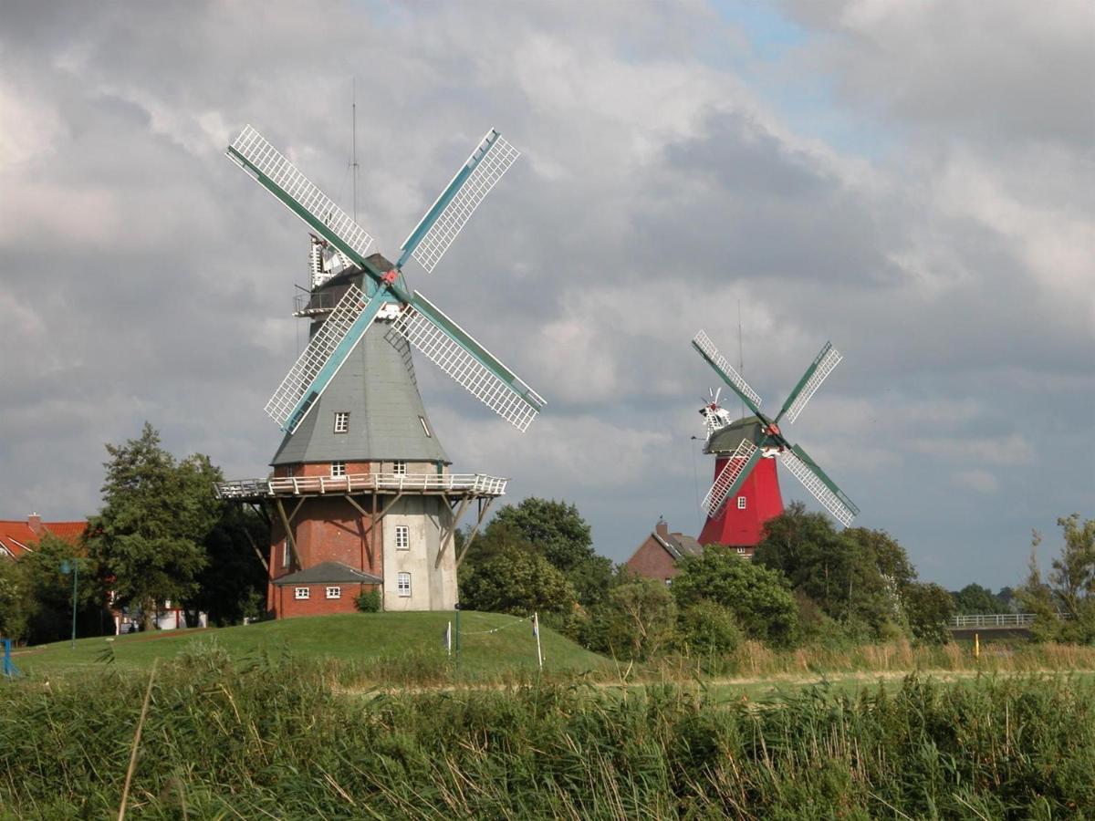 Oltmanns Ferienhaus Bummert Am Hafen Greetsiel Esterno foto