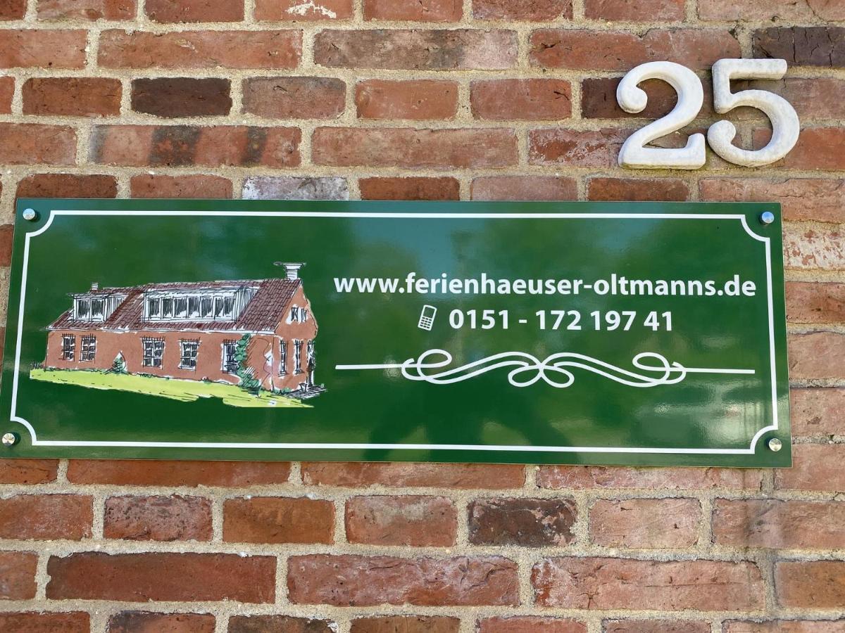 Oltmanns Ferienhaus Bummert Am Hafen Greetsiel Esterno foto