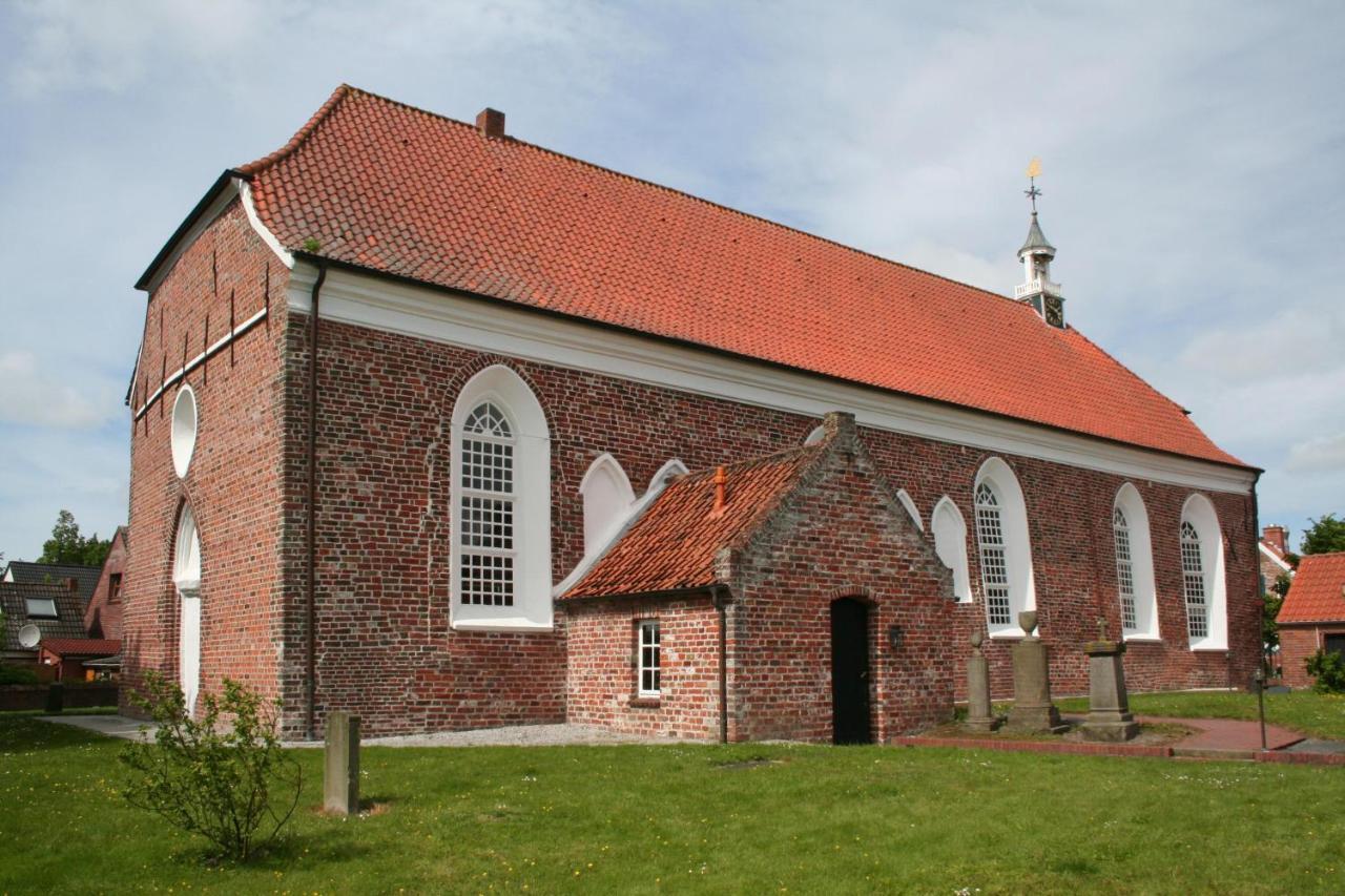 Oltmanns Ferienhaus Bummert Am Hafen Greetsiel Esterno foto