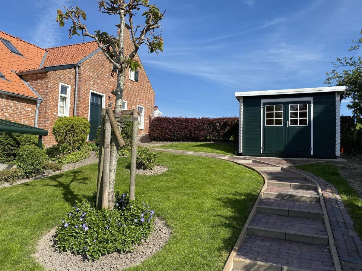 Oltmanns Ferienhaus Bummert Am Hafen Greetsiel Esterno foto