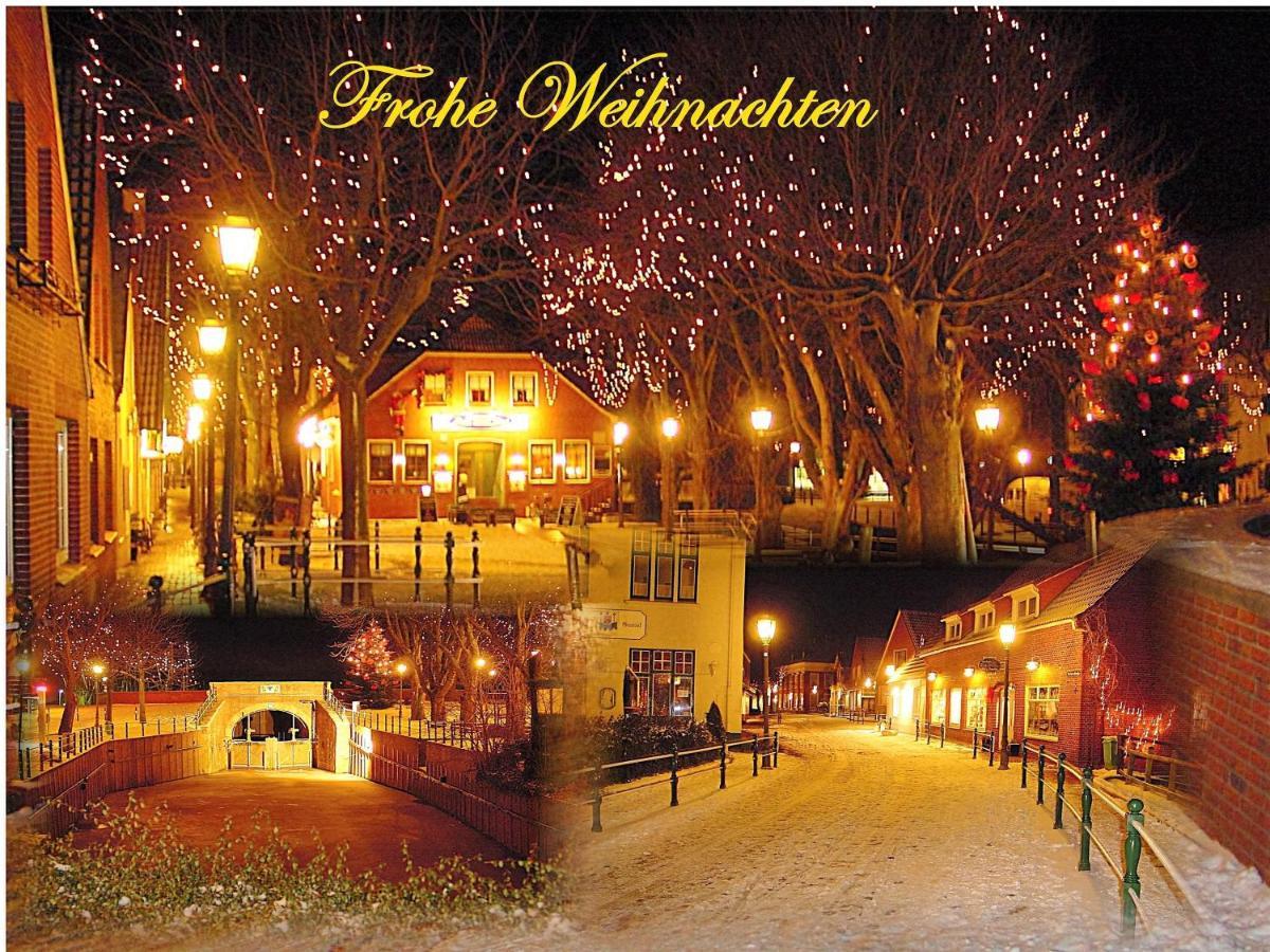 Oltmanns Ferienhaus Bummert Am Hafen Greetsiel Esterno foto