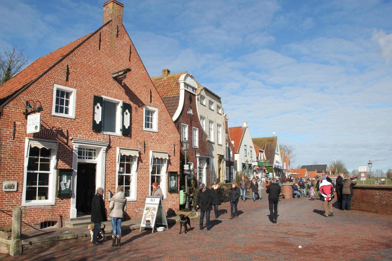 Oltmanns Ferienhaus Bummert Am Hafen Greetsiel Esterno foto